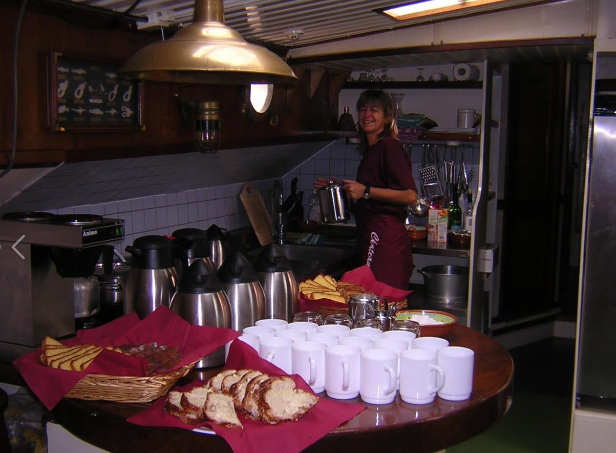 Catering aan boord van de Chateauroux